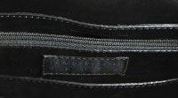 Lambertson Truex Zebra Print Fur and Leather Handbag