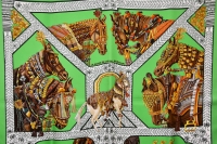 Gorgeous Hermes Equestrian Scarf