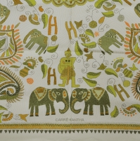 Magnificent Hermes Carre Kantra Silk Scarf